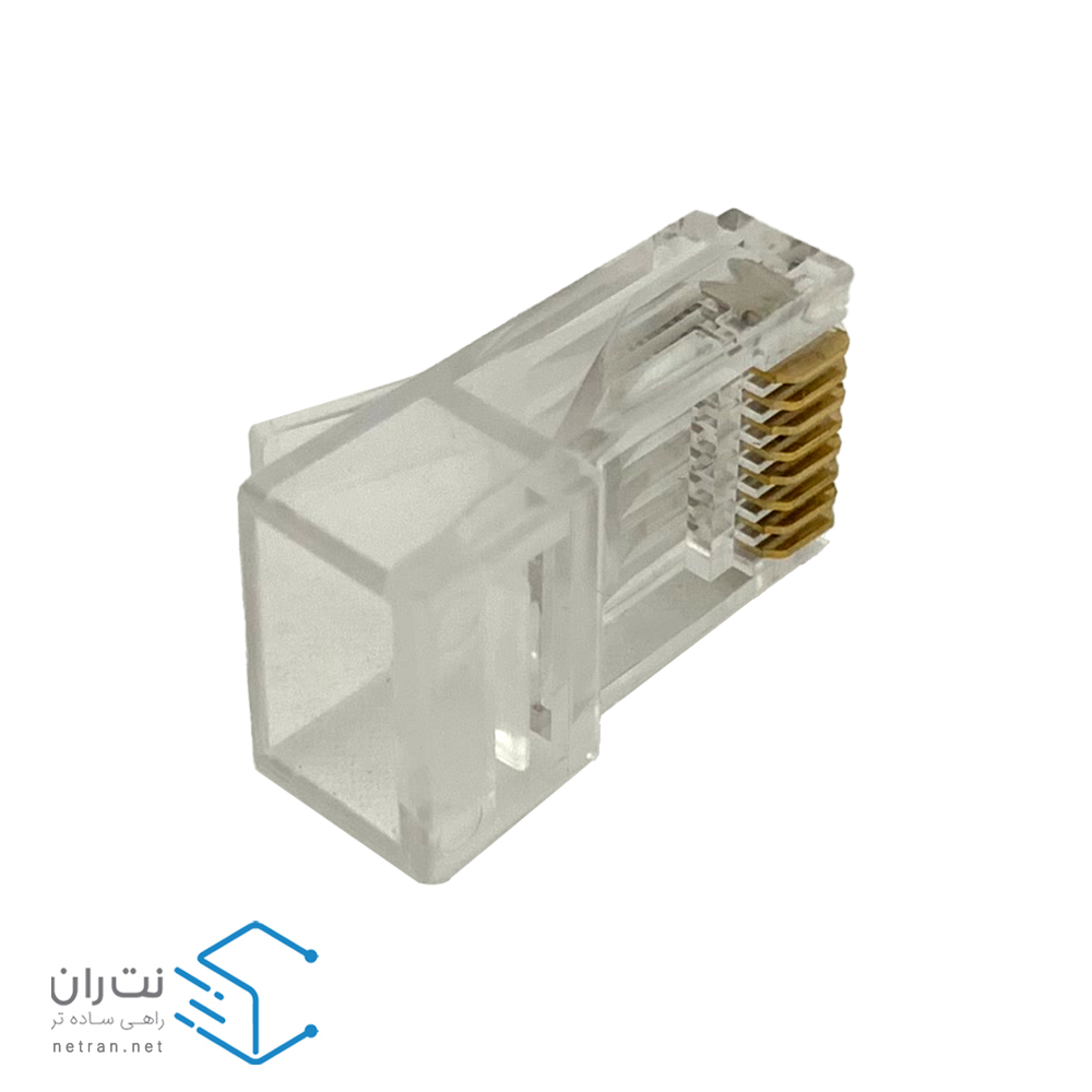 سوکت شبکه ای پی جی Cat6 UTP بسته 100 عددی-4